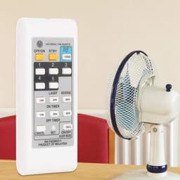 Dailygoody - Universele Elektrische Ventilator - Afstandsbediening - Wit - Vervanging - 1 stuk — thumbnail 3