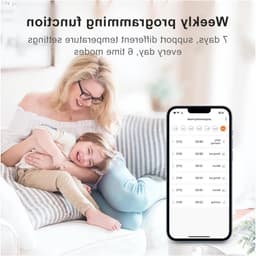 SnelShoppen - Smart Thermostaat Radiator Ventiel - Programmeerbaar, Zigbee Temperatuurregeling, App Besturing, Compatibel met Alexa en Google Home, LC — thumbnail 4
