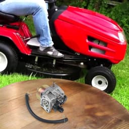 Grasmaaier Carburateur - Motoronderdeel - Motoronderhoud - Geoptimaliseerde brandstoftoevoer - 2 stuks - Zilverkleurig — thumbnail 3