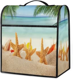 Keukenmixer Stofhoes - Apparaat Cover - Apparaten Beschermen - Met Opbergvakken - 43 x 37 x 28.4 cm - Tropisch — thumbnail 1