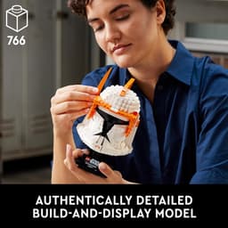 LEGO Star Wars Clone Commander Cody Helm Bouw en Decoratie Set voor Volwassenen - 75350 — thumbnail 4