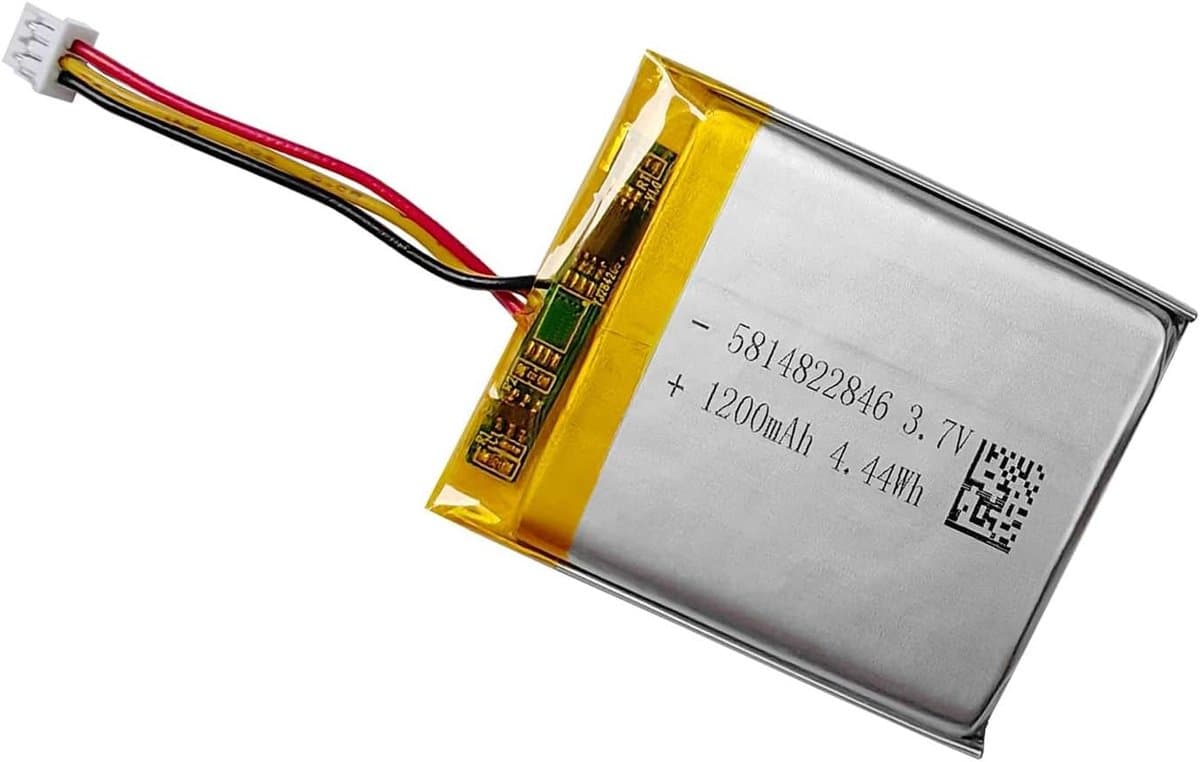 1200mAh Batterij Vervanging - Razer RZ040376 - Draadloze Hoofdtelefoon Accessoire — afbeelding 1