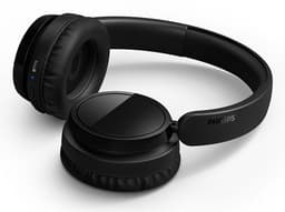 PHILIPS TAH5209BK lichtgewicht On Ear draadloze Bluetooth Headphones met Passive Noise Isolation - 65 uur afspeeltijd, natuurlijk geluid, heldere gesprekken, dynamische bass, 2 uur USB-laden - Zwart — thumbnail 4