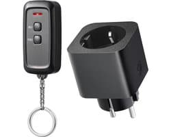 Draadloze Stopcontacten met Afstandsbediening, 16 A, 3680 W, Programmeerbaar en Uitbreidbaar voor Gemakkelijke Bediening en Feestdecoratie tot 30 m