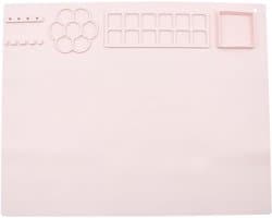 Vouwbare Silicone Schildermat - Antiaanbaklaag voor Waterverf, Kleien en Creatieve Kunstprojecten