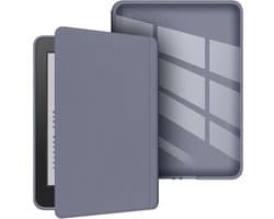 Hoes Kindle Paperwhite - E-reader Cover - Bescherming E-reader - Afneembare transparante achterkant - 7 inch - Lavendel