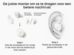 soundcore Sleep A30 Slaapkoptelefoon by Anker - AI Snurkdetectie - Oordopjes Slapen - Perfect voor Zijslapers - Noise Cancelling - 45U Batterij — thumbnail 2