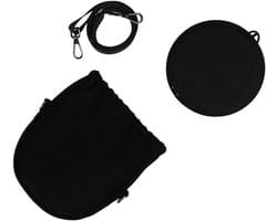 Luidspreker Opbergtas - Draagbare Beschermhoes - Muziek Luisteren Buiten - Ademend Gaas Materiaal - Niet Gespecificeerd - Zwart