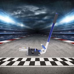 Hydraulische Handremhendels Blauw Universele Racehandrem Voor Handremmen Van De Verticaal Geplaatste Rally- En Drift-Handrem — thumbnail 2