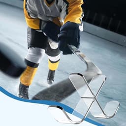 Acryl Displayhouder voor Hockey Pucks - 3 Puck Stand voor Handtekeningen en Sportmemorabilia, Minimalistisch, Stof- en Waterbestendig — thumbnail 2
