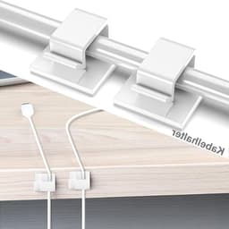 Transparante Mini Outdoor Kabelclips - 60 Stuks Zelfklevende Kabelhouders voor Kabels en Draden van 0.1 tot 0.5 cm, Ideaal voor Organisatie en Beveiliging van Kabels — thumbnail 2