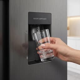 Heinner HSBS-HM439NFINVXWDD American Side-by-Side Koelkast met Waterdispenser 439 L – Smart-functie – ECO-functie – Deur-alarm – RVS – 5 Jaar Garantie — thumbnail 8