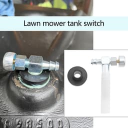 Dailygoods- Brandstofdoorvoer Metalen Afsluitklep - Gas Tank Doorvoer - Robuuste Constructie - Geschikt voor 33/64 Inch - Compatibel met Generac/Coleman/Craftsman - Brandstofafsluiter — thumbnail 3