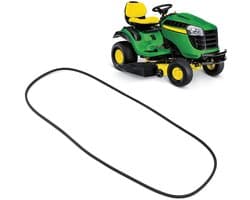 Dailygoods- Grasmaaierdekriem Gemodificeerd - Hoogwaardig Rubber - Betrouwbaar Accessoire - Geschikt voor LA105/LA110/LA115 - Eenvoudig te Installeren - Corrosiebestendig - Maaierriem
