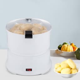 Elektrische Aardappelschilmachine - Groente Schillen - Snel Groenten Bereiden - Grote Capaciteit - 0.8 kg - Wit — thumbnail 1