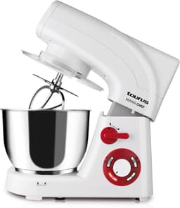 Mixer - Keukenmachine - Bakken en Koken - Krachtige 1200W Motor - 5.5 Liter Kom - Wit — thumbnail 1