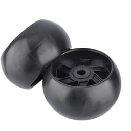 Dailygoods- Deck Wheel Vervanging - 5" Wiel - 2 Stuks - Hub Offset 3" - Boorgrootte 1/2" - Compatibel met Husqvarna - Graswiel — thumbnail 4