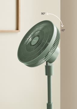 CREATE - Staande ventilator met 3D-oscillatie 30W ultrasstil - Salie - AIR STAND 3D — thumbnail 5