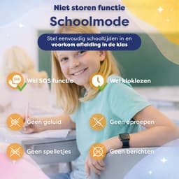 AngelTech Ultra GPS Horloge Kind Met Simkaart 4G – SOS knop – Smartwatch Kinderen – Whatsapp - HD Camera en Videobellen – Smartwatch Kind – GPS Tracker Kind – Smartwatch Kids - Elke polsmaat - Zwart — thumbnail 5