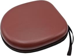 Bruinrode opbergtas voor over-ear koptelefoons, waterdichte opbergtas voor koptelefoons, opbergtas voor digitale apparaten — thumbnail 1