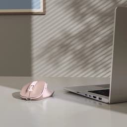 Hama WM-500 - Optische draadloze muis - 6 knoppen - 2.4 GHz RF - Stil - Oplaadbaar - Roze — thumbnail 2