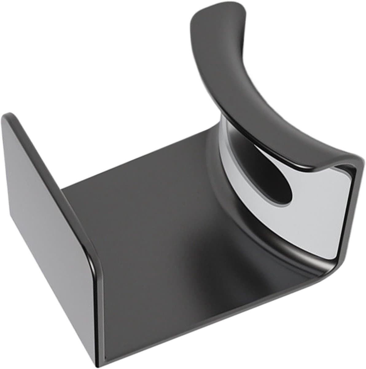 Wandhouder Hoofdtelefoon - Hoofdtelefoonhaak - Ruimte Optimaliseren - Zelfklevende Montage - 7.6 x 6.5 x 5.5 cm - Zwart — afbeelding 1