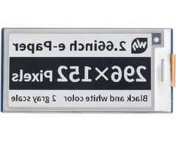 E-Ink Display Module - Tweekleurig Beeldscherm - Informatie Weergeven - Ultra Laag Stroomverbruik - 266 inch - Zwart Wit