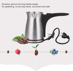 Equivera Turks Koffiezetapparaat - Turkse Koffie - Turkse Koffiemachine - Traditionele Koffiebeleving — thumbnail 3