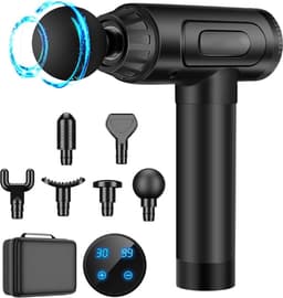 White-Label® Massage Gun Professioneel - Massage Apparaat - Theragun - Zwart — thumbnail 1