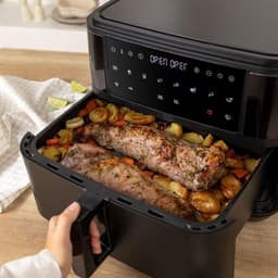 DailySupplies® Dubbele Airfryer XXXL - Duo Heteluchtfriteuse - Geschikt voor Accessoires - 10L - Zwart — thumbnail 7