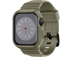 Spigen Rugged Armor™ Pro Case voor de Apple Watch 44 mm / 45 mm - Khaki