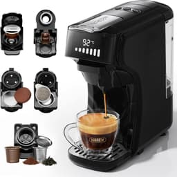 Seastone - Nieuw 6 in1 Capsule Koffiezetapparaat -HiBREW H1B - Koffiemachine - Warm-Koud - Meerdere Espresso Cafetaria - Cappuccino - Koffiezetapparaat - Dolce Gusto - Nespresso - Poeder — thumbnail 3