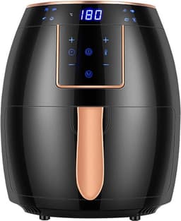 Airfryer - Heteluchtfriteuse - 5,5L - 1500W - Touchscreen - Zwart — thumbnail 2