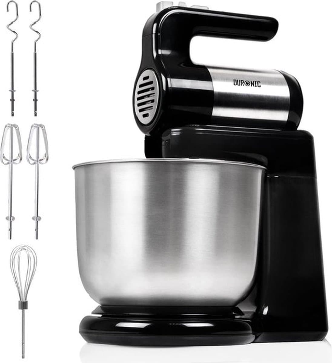 Deegmachine - Kneedmachine met 5 Standen - Deegmixer 2 in 1 - 300W — afbeelding 1