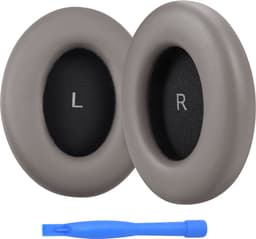 Vervangende Oorkussens voor Sennheiser Momentum 4 Wireless Over-Ear Hoofdtelefoons van MMOBIEL – Memory Foam en Protein PU Koptelefoon Oorkussens - Noise Isolation Earpads – Bruin — thumbnail 1