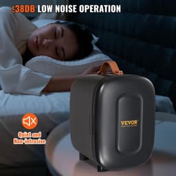 Mini koelkast - Mini koelkast 4 liter - Mini koelkastje - Warm en koud gebruik — thumbnail 4