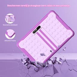 White-Label® Kindertablet Vanaf 3 Jaar - Tablet Kinderen - Kinderspeelgoed - Lila — thumbnail 5