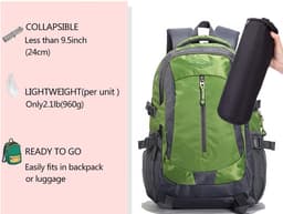 Opvouwbare vuurplaats, draagbare opvouwbare 304 roestvrijstalen gaas campingvuurplaats voor picknick, kampvuur, houtgestookte vuurplaats met draagtas voor terras, camping, tuin - L (55,9 x 55,9 x 43,2 cm) — thumbnail 3
