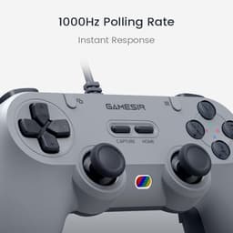 Gamesir T3 Tegenaria Lite - Bedrade Controller - Hall Effect - Voor Switch/Switch 2/PC/Mobile- Grijs — thumbnail 5