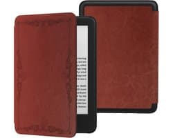 Beschermhoes voor 6 inch E-reader met Auto Wake/Sleep - Blauwe Vintage Stijl