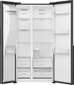 ETNA AKV5178IZWA - Amerikaanse koelkast - No-Frost - 178 cm hoog - 528 liter - Energielabel E - Invriesvermogen 10 kg/24u - Geluidsniveau 40 dB - LED Display - IJs- en waterdispenser - SuperCool - FastFreeze - Deuralarm - Multi Airflow - EnergySaving — thumbnail 3