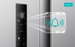 ETNA AKV5178IRVS - Amerikaanse koelkast - No-Frost - 178 cm hoog - 528 liter - Energielabel E - Invriesvermogen 10 kg/24u - Geluidsniveau 40 dB - LED Display - IJs- en waterdispenser - SuperCool - FastFreeze - Deuralarm - Multi Airflow – EnergySaving — thumbnail 14