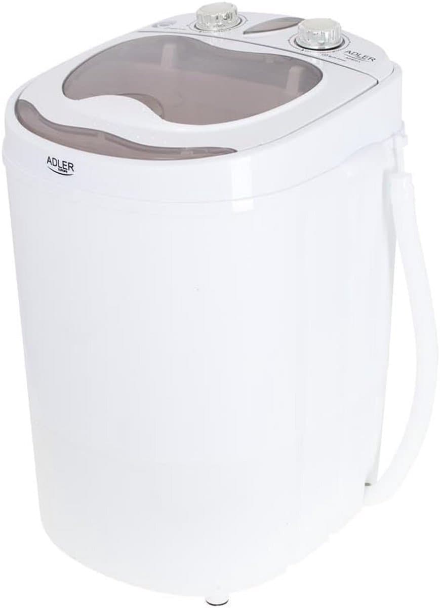 Compacte Mini Wasmachine 3 kg - Ideaal voor Camping, Camper en Kleine Huishoudens — afbeelding 1