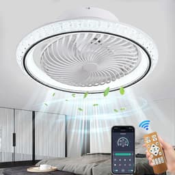 Stil LED Plafondventilator met Verlichting 360 Graden Draaibaar en Dimbaar — thumbnail 3