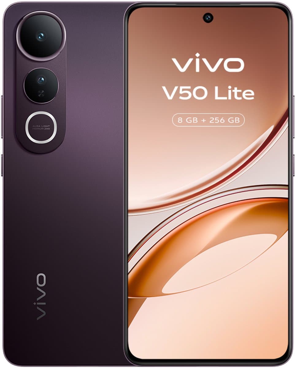 Vivo V50 Lite 4G 8GB/256GB Zwart (Phantom Black) Dual SIM — afbeelding 1