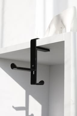 2 stuks Hoofdtelefoonhouder, multifunctionele hoofdtelefoonstandaard met kabelorganizer, headsetstandaard, instelbaar, hoofdtelefoonhouder voor alle Bluetooth gaming headset, hoofdtelefoon kinderen,zwart — thumbnail 2