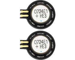 2pcs Vervangende Interne Luidspreker - 2.2x0.5cm - Geluidskwaliteit - Compatibel met Gameboy Advance SP GBA-SP GBA SP Black