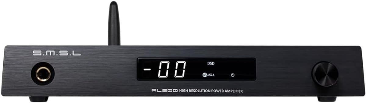 Krachtige Stereo Eindversterker met D/A Converter en Hoofdtelefoonuitgang — afbeelding 1