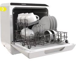 Quvo® Mini Vaatwasser - Vaatwasser - Tafelvaatwasser - Wit - 44cm x 42cm x 47cm