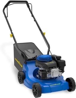 Benzine grasmaaier - Loopmaaier gazon - Middelgrote tuinen - Krachtige 132cc motor - 39cm maaibreedte — thumbnail 1